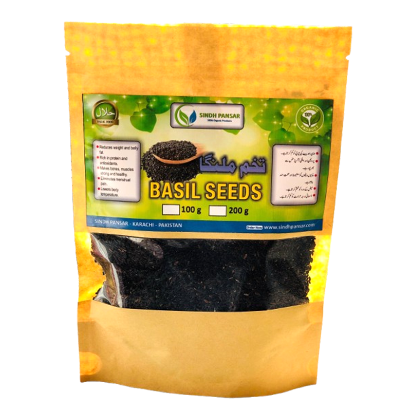 BASIL SEEDS (تخم مالنگا )
