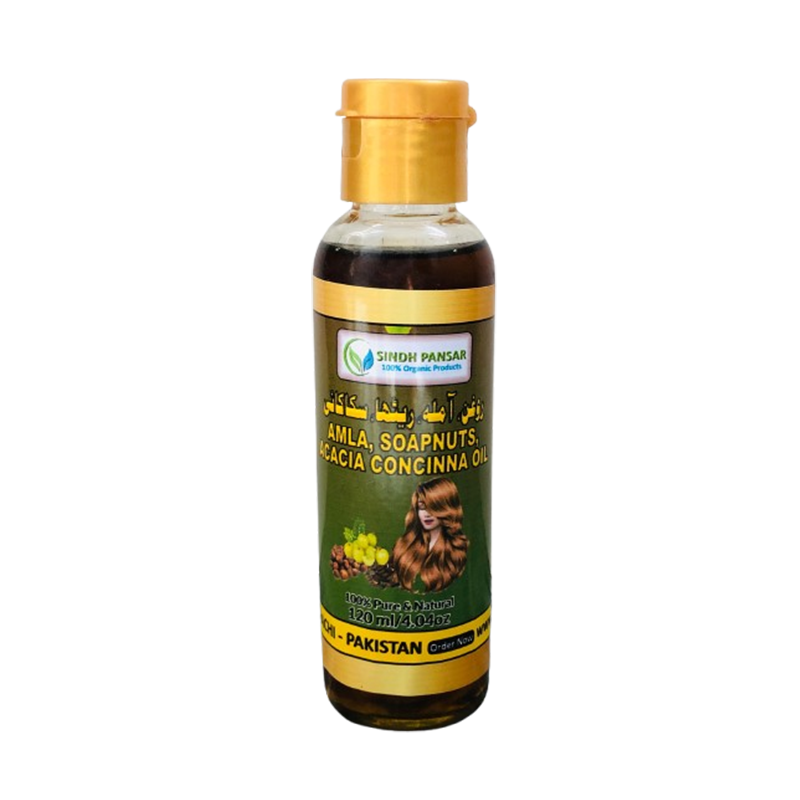 Amla,Reetha & Acacia Concina Mixed Oil (روغن آملہ ، آریٹہ، سکاکائ) - 120ml